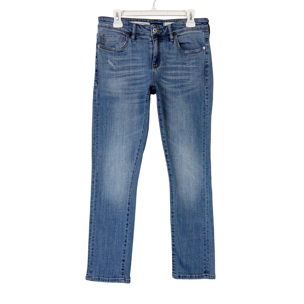 Anthropologie Pilcro Slim Boyfriend Jeans Women's 28 Mid Rise Ankle